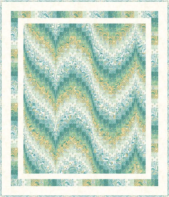 Mariposa - Long &amp; Winding Road Quilt Kit (60.5" x 70.5") - Maple Leaf Quilting Company Ltd.