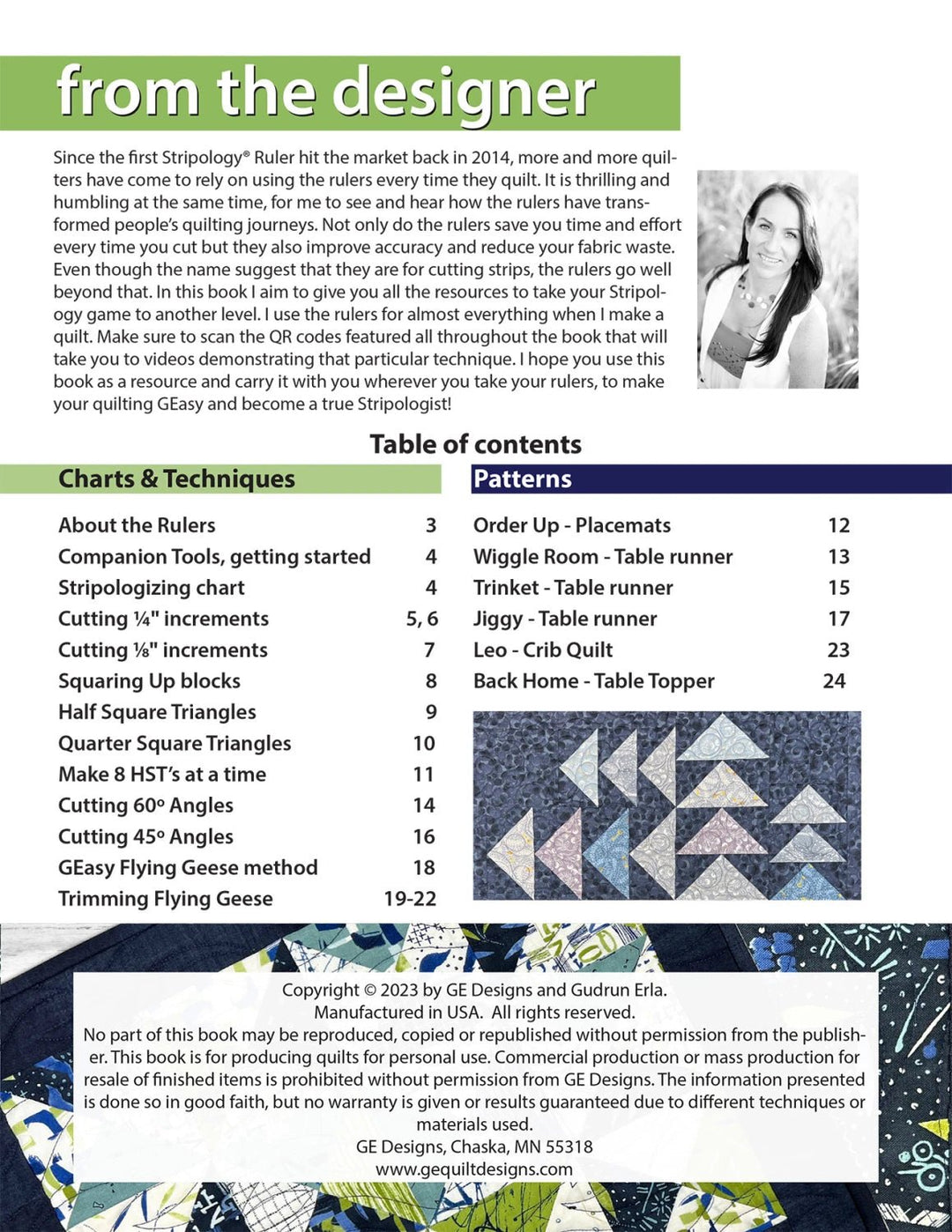 Master Your Stripology® Rulers Book (GE - 517) - Maple Leaf Quilting Company Ltd.