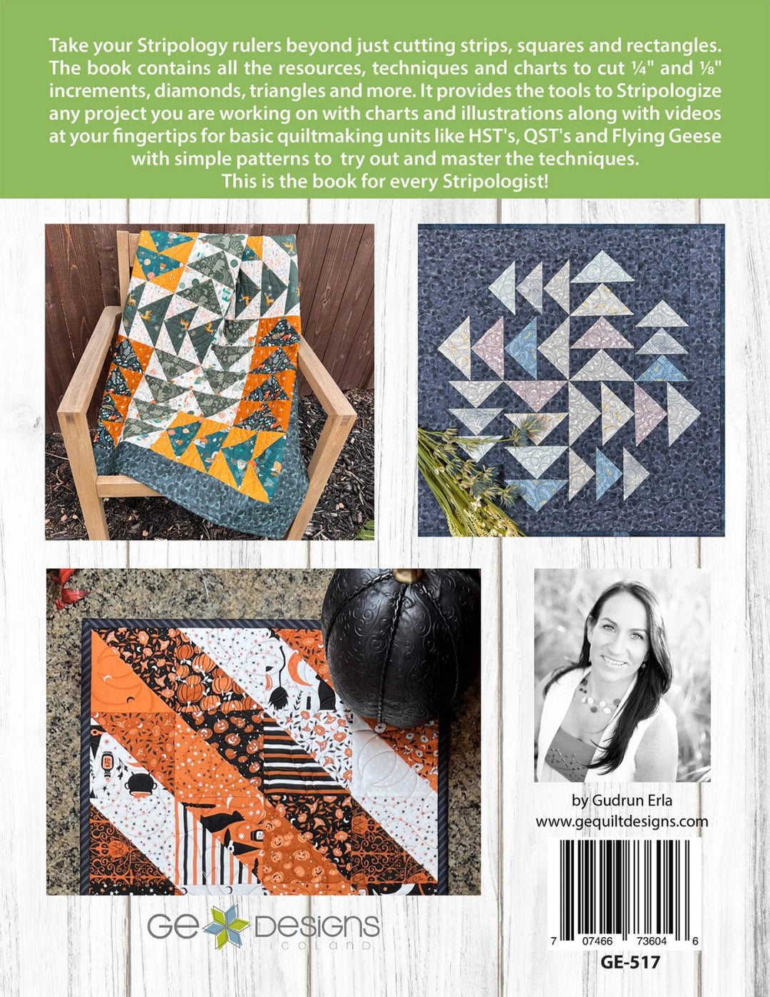 Master Your Stripology® Rulers Book (GE - 517) - Maple Leaf Quilting Company Ltd.