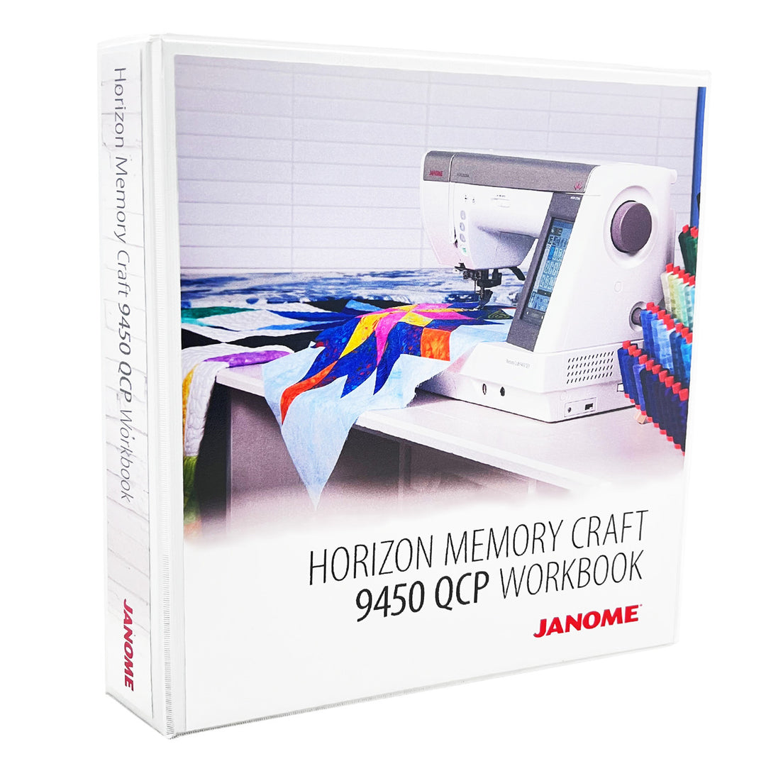 Janome memory Craft 9450 QCP Workbook