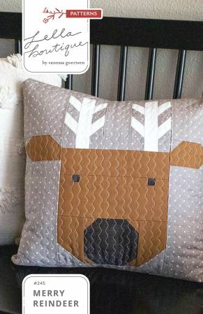 Merry Reindeer Paper Pattern - Maple Leaf Quilting Company Ltd.