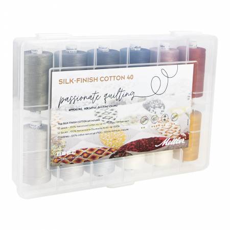 Mettler - Passionate Quilting 40wt Cotton Thread Pack - Maple Leaf Quilting Company Ltd.