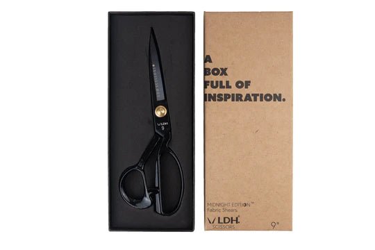 Midnight Edition Fabric Shears (Various Sizes) - Maple Leaf Quilting Company Ltd.