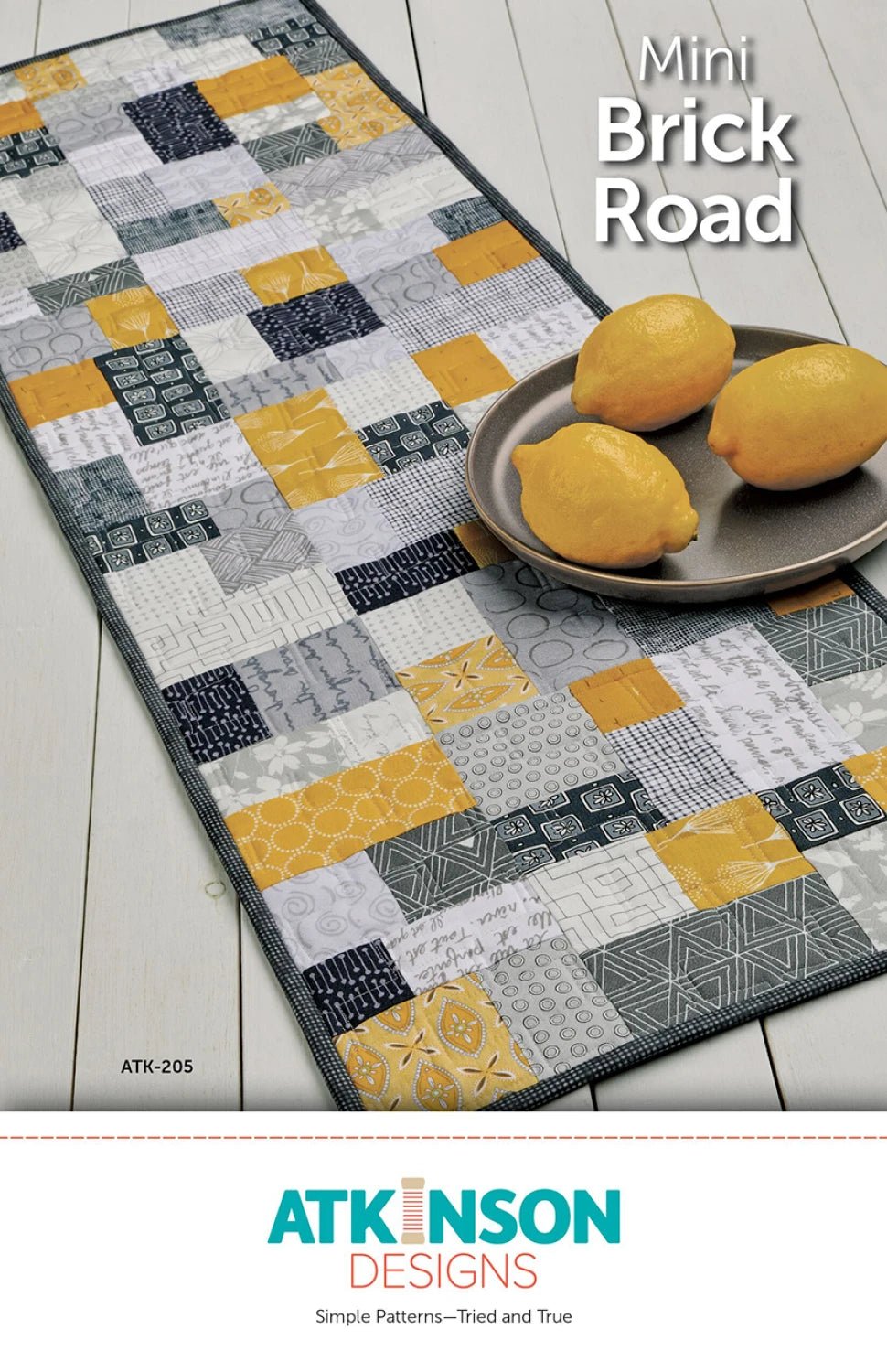 Mini Brick Road (ATK - 205) - Maple Leaf Quilting Company Ltd.