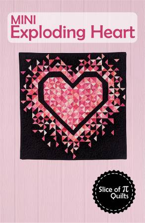 Mini Exploding Heart - Paper Pattern - Maple Leaf Quilting Company Ltd.