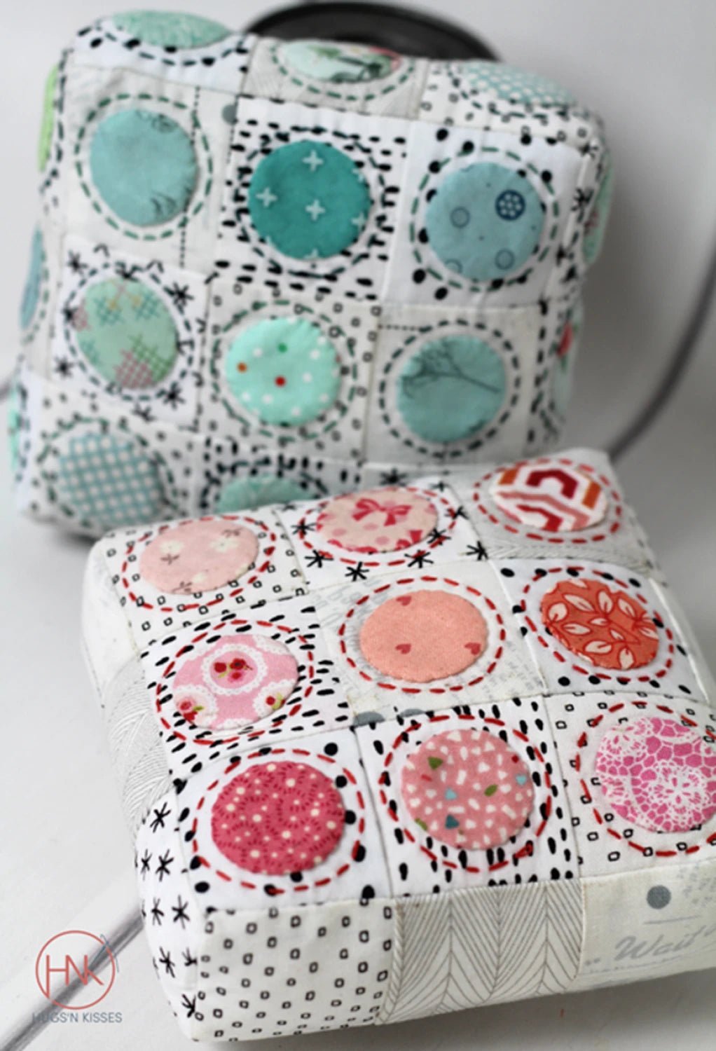 Mini Spot On Pincushion (HNK259) - Maple Leaf Quilting Company Ltd.