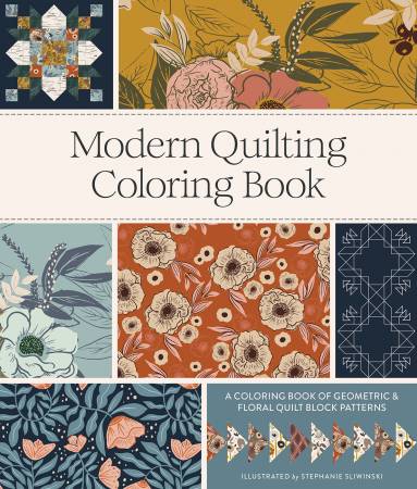 "Modern Quilting" Colouring Book - Maple Leaf Quilting Company Ltd.