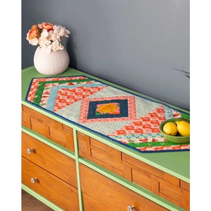 Morning Blend Table Runner Quilt - As - You - Go Kit - Maple Leaf Quilting Company Ltd.