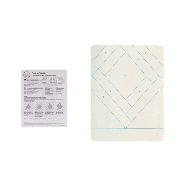 Morning Blend Table Runner Quilt - As - You - Go Kit - Maple Leaf Quilting Company Ltd.