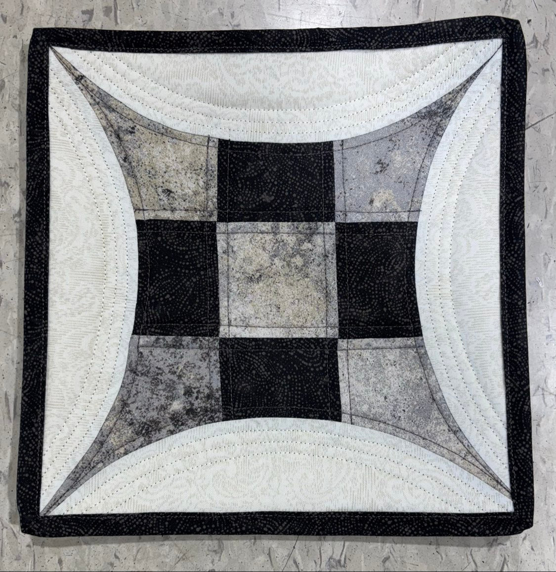 Mug Rug Kit - Glorified Nine Patch Block - Maple Leaf Quilting Company Ltd.