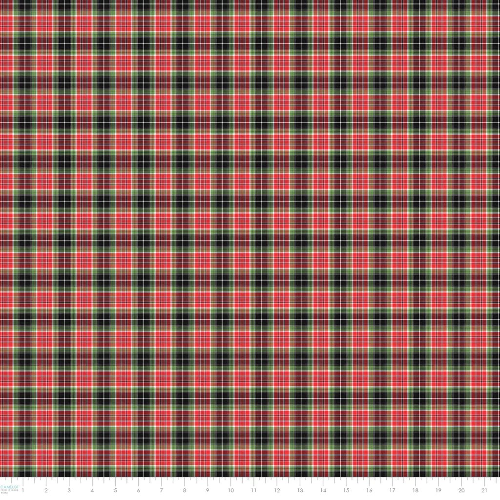 Multi Colour - Red Plaid 44" Wide Cotton (49230107-04) 🇨🇦 - Maple Leaf Quilting Company Ltd.