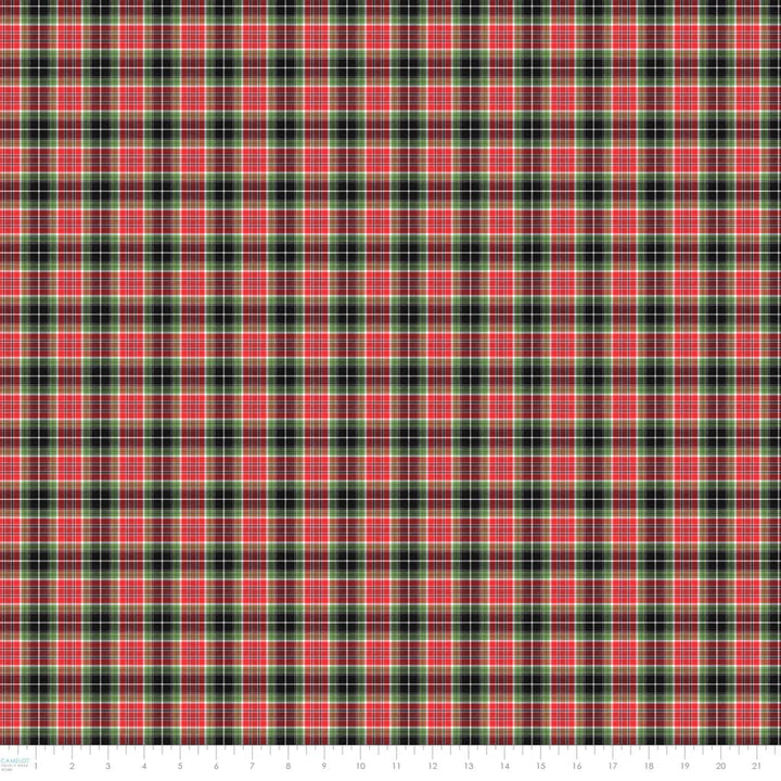 Multi Colour - Red Plaid 44" Wide Cotton (49230107-04) 🇨🇦 - Maple Leaf Quilting Company Ltd.