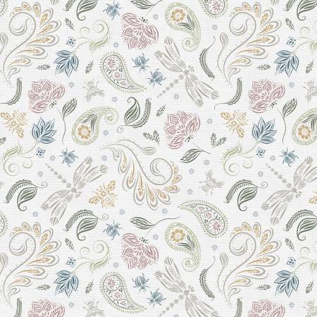 Multi Doodle Bugs 118" Cotton (183 - 25293) – Sold in UNITS of ¼ metre - Maple Leaf Quilting Company Ltd.