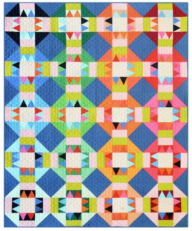 Multi Star Crossed Quilt Kit - Maple Leaf Quilting Company Ltd.