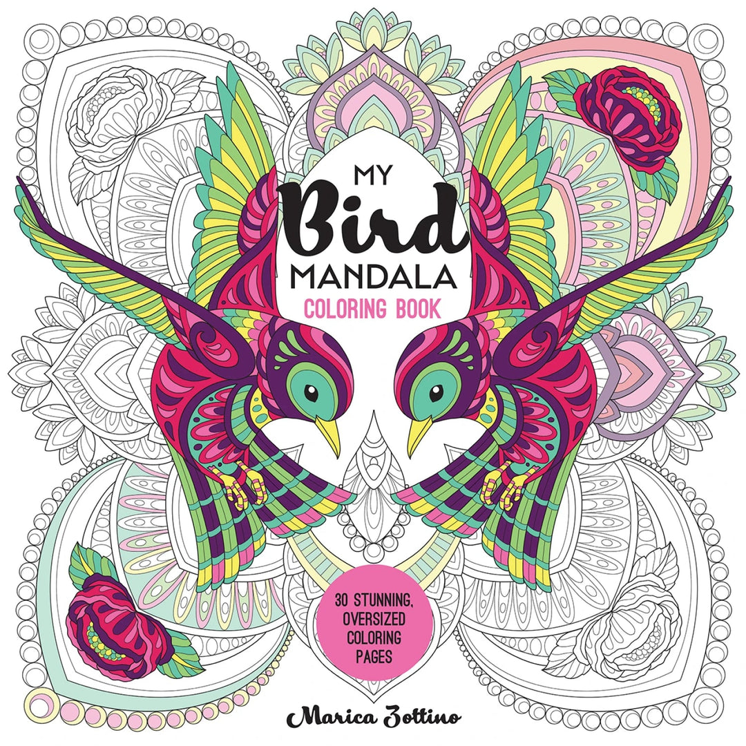 My Bird Mandala Colouring Book (20560) - Maple Leaf Quilting Company Ltd.