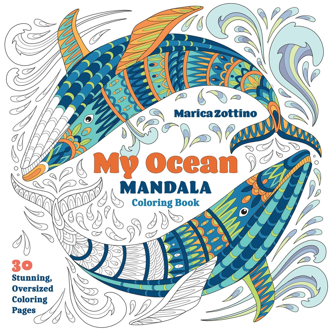 My Ocean Mandala Colouring Book (20559) - Maple Leaf Quilting Company Ltd.