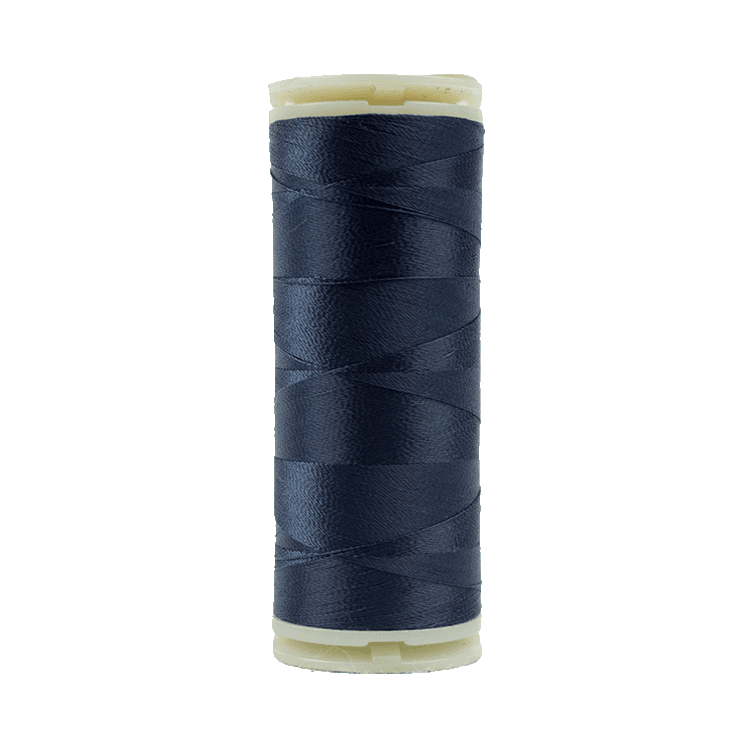 Navy - 608 | InvisaFil™ 100wt Invisible Cottonized Polyester Thread (400m/437yd) - Maple Leaf Quilting Company Ltd.