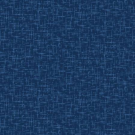 Navy Roving Texture 108" Cotton (WBX9213 - NAVY) – Sold in UNITS of ¼ metre - Maple Leaf Quilting Company Ltd.