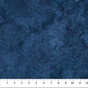 Navy Stonehenge 108" Flannel (BF39302 - 490) - Sold in UNITS of ¼ metre - Maple Leaf Quilting Company Ltd.