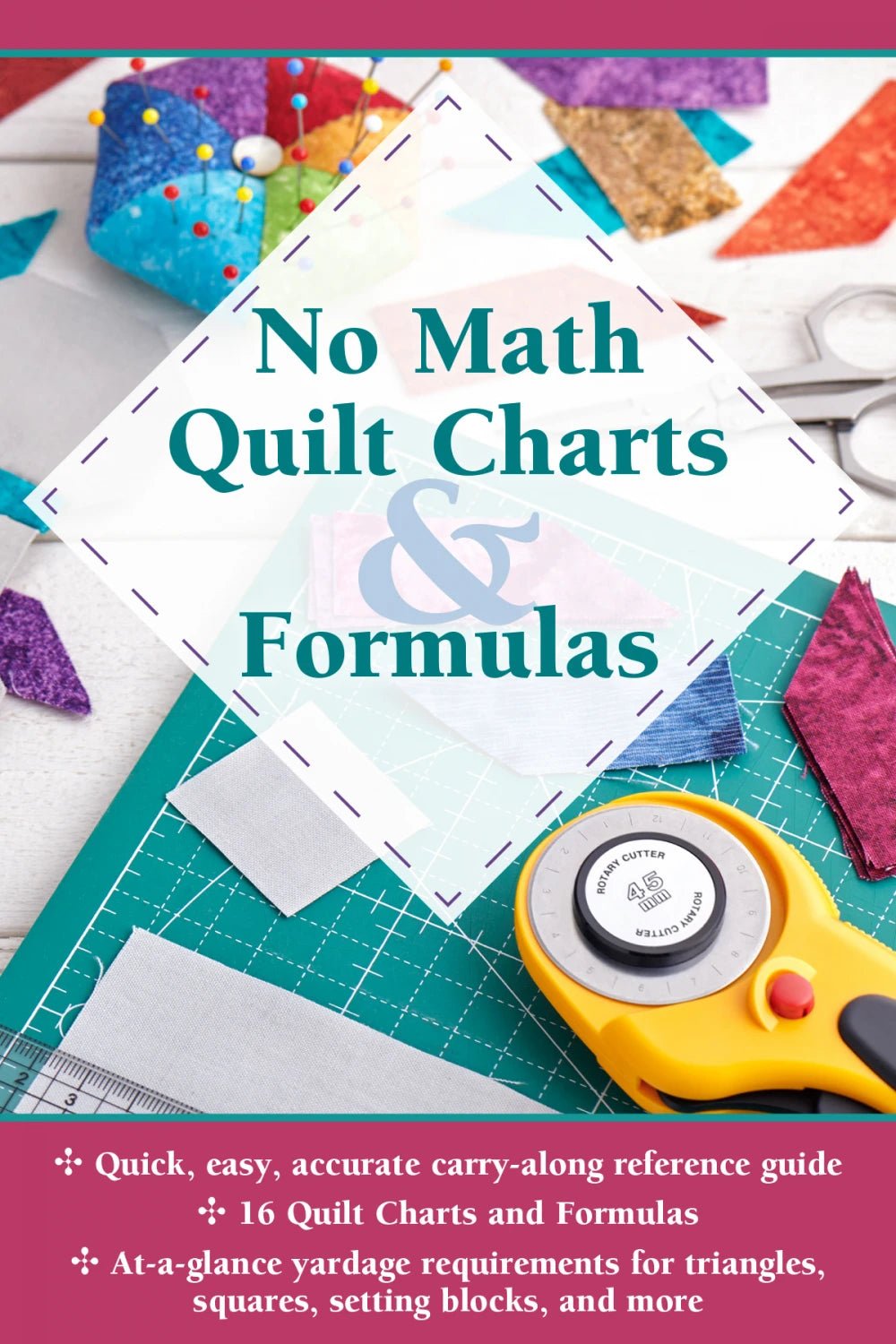 No Math Quilt Charts & Formulas - Updated (L0109N) - Maple Leaf Quilting Company Ltd.