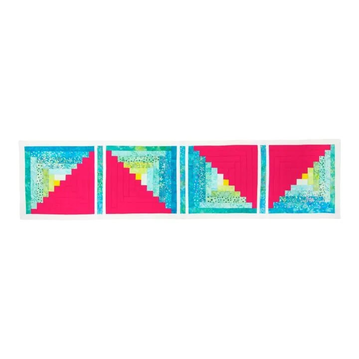 Northwoods Table Runner/Topper Quilt - As - You - Go Kit (4/pk) - Maple Leaf Quilting Company Ltd.