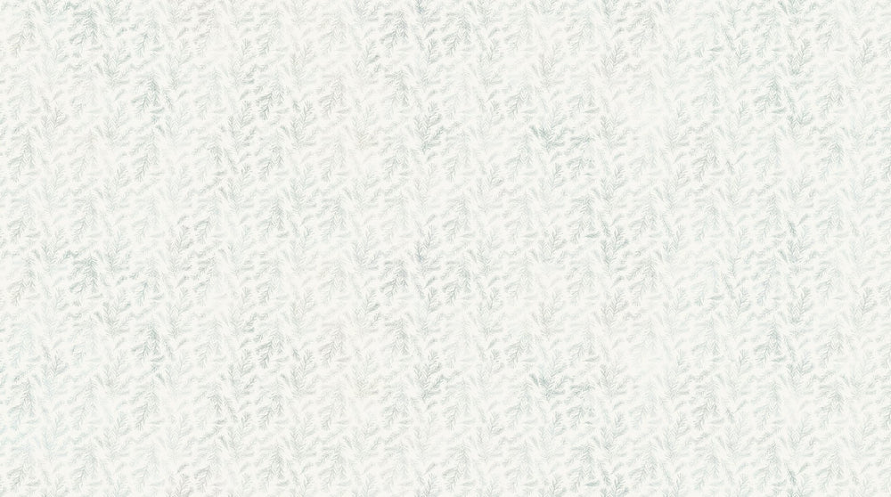 Off White/Blue Pine Branches - Altitude | 43/44" Cotton (DP29158-10) - Sold in UNITS of ¼ metre - Maple Leaf Quilting Company Ltd.