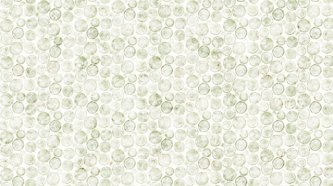 Off White/Green Crossgrain - Altitude | 43/44" Cotton (DP29161­-10) - Sold in UNITS of ¼ metre - Maple Leaf Quilting Company Ltd.