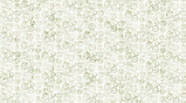 Off White/Green Crossgrain - Altitude | 43/44" Cotton (DP29161­-10) - Sold in UNITS of ¼ metre - Maple Leaf Quilting Company Ltd.
