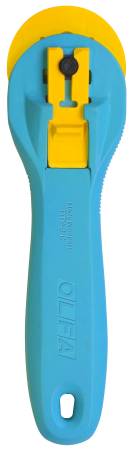 OLFA Splash Rotary Cutter 45mm Aqua - Maple Leaf Quilting Company Ltd.