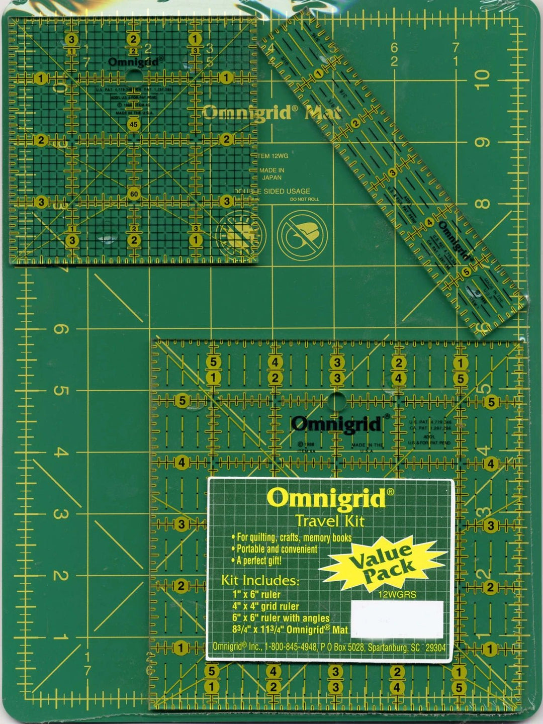 Omnigrid Travel Kit - Maple Leaf Quilting Company Ltd.
