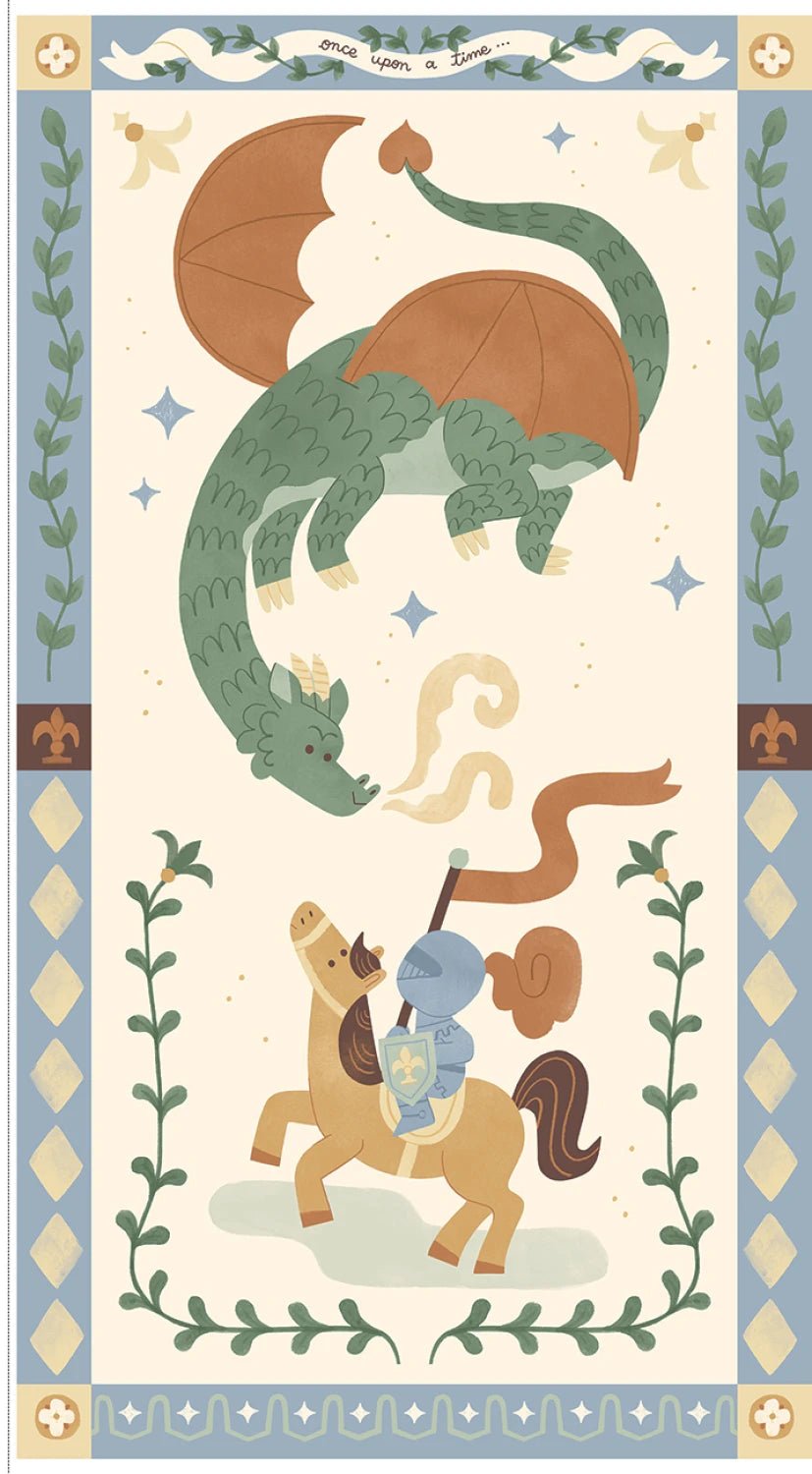 Once Upon a Time Panel 23.5" x 43.5" (P17436R-PANEL) - Maple Leaf Quilting Company Ltd.