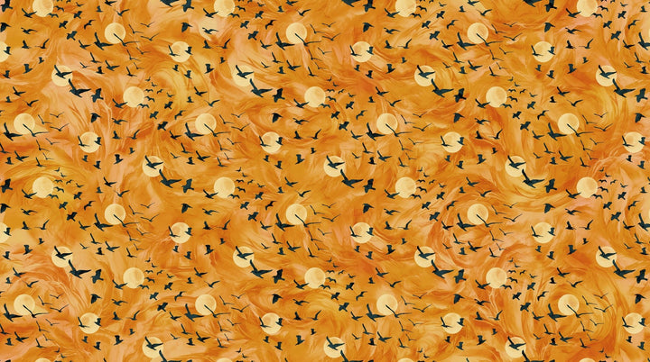 Orange Flying Ravens - Raven&
