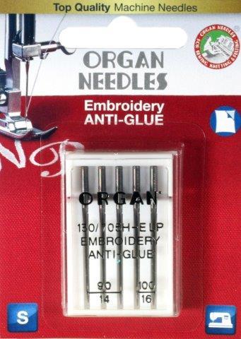 Organ Anti Glue Embroidery Needles Combo Pack - Maple Leaf Quilting Company Ltd.