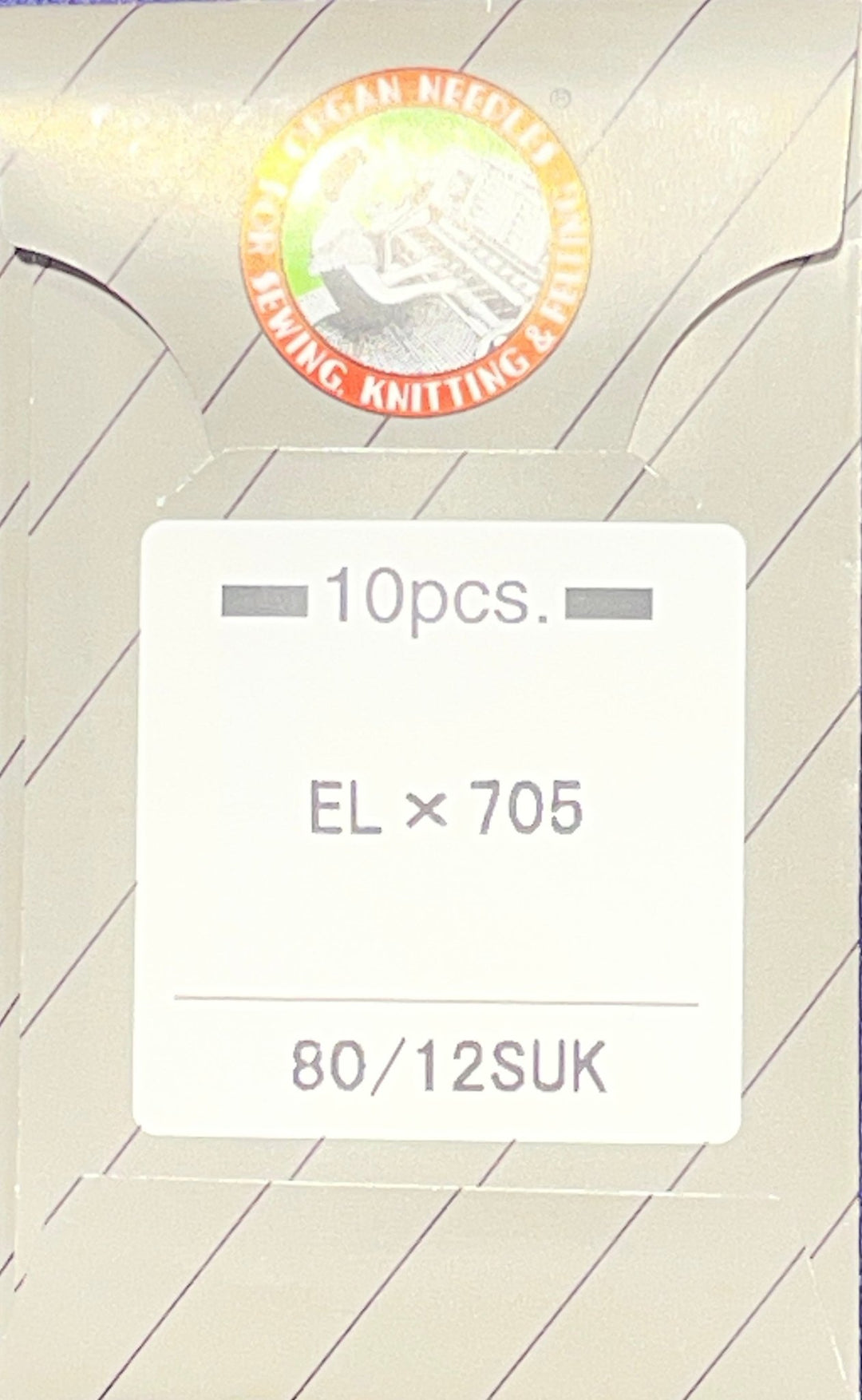 Organ ELX705 Serger and Cover Stitch Needles Size 80/12 SUK - Maple Leaf Quilting Company Ltd.