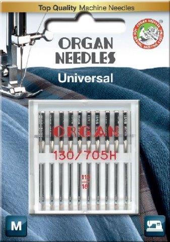 Organ Universal 110/18 Needles 5 Pack - Maple Leaf Quilting Company Ltd.