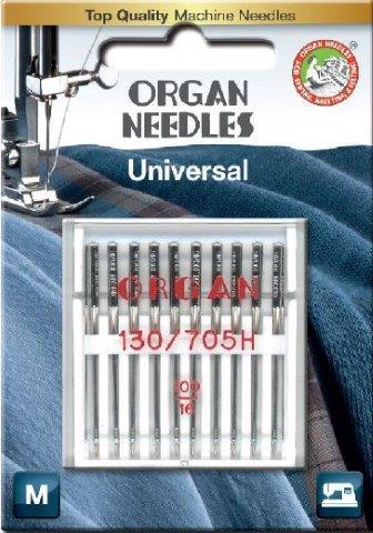 Organ Universal 120/19 Needles 10 Pack - Maple Leaf Quilting Company Ltd.