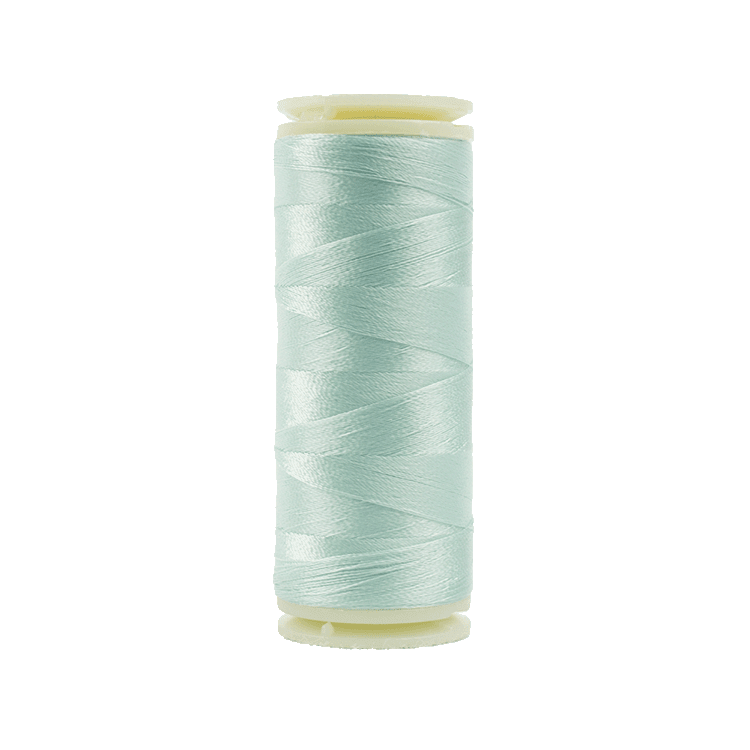 Pale Aqua - 705 | InvisaFil™ 100wt Invisible Cottonized Polyester Thread (400m/437yd) - Maple Leaf Quilting Company Ltd.