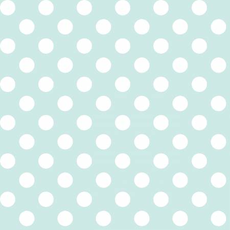 Pale Aqua Dots 108" Cotton (QBD213M - Q) – Sold in UNITS of ¼ metre - Maple Leaf Quilting Company Ltd.