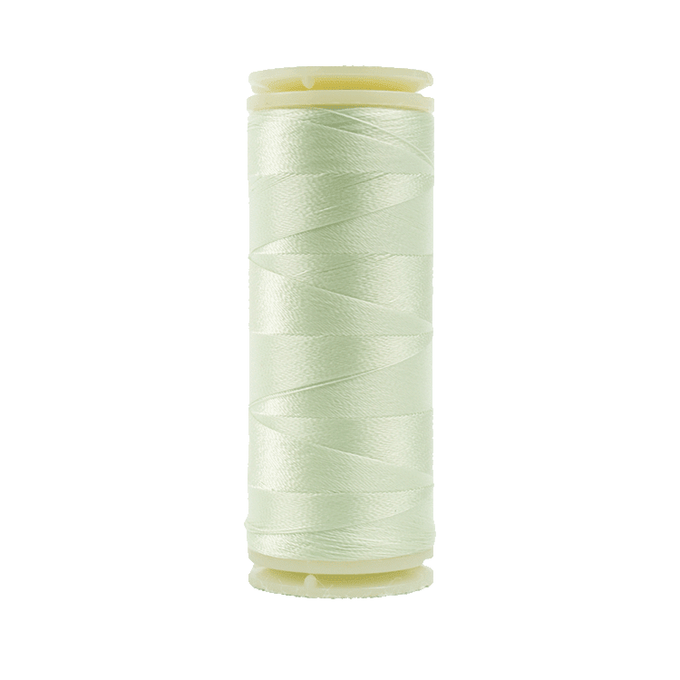 Pastel Green - 601 | InvisaFil™ 100wt Invisible Cottonized Polyester Thread (400m/437yd) - Maple Leaf Quilting Company Ltd.