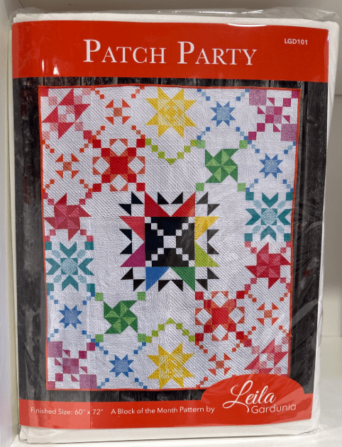 Patch Party Block Of The Month Quilt Kit - Maple Leaf Quilting Company Ltd.