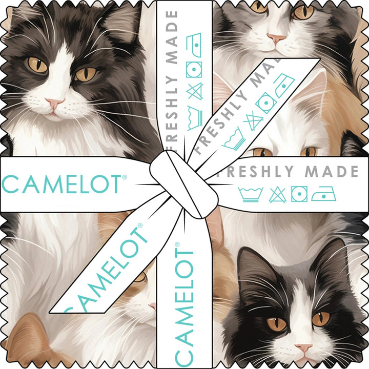 Paw &amp; Whisker| 5" Squares 42 pcs (21250610CHA) - Maple Leaf Quilting Company Ltd.