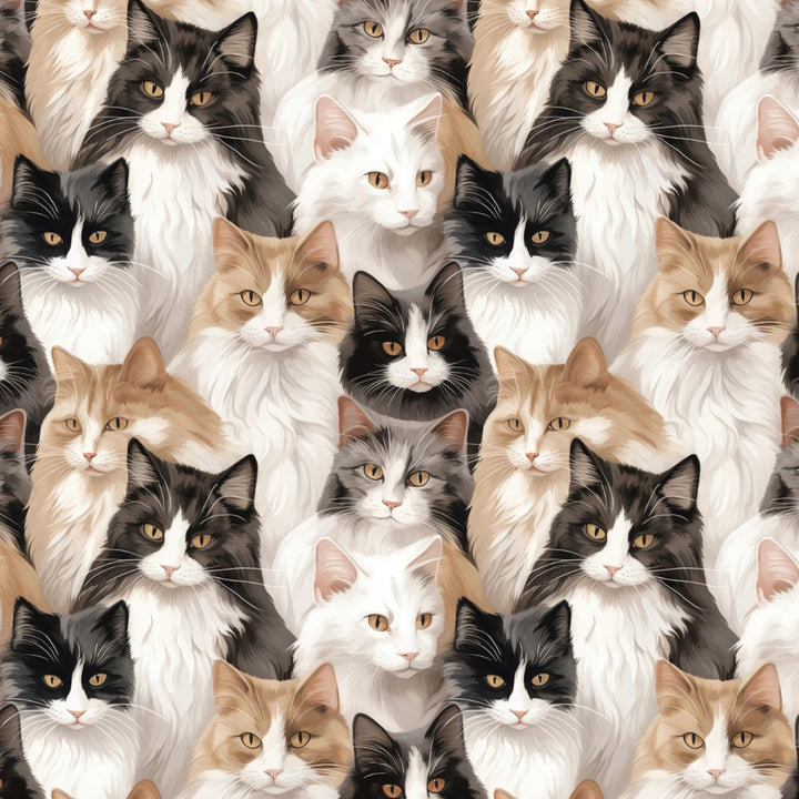 Paw &amp; Whisker| Fat Quarter Bundle 14 cuts each (21250610FQB) - Maple Leaf Quilting Company Ltd.