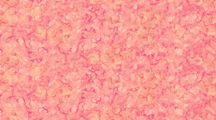 Peach - Veranda by Deborah Edwards & Melanie Samra - Northcott 44” - (DP28403 - 22) – Sold in UNITS of ¼ metre - Maple Leaf Quilting Company Ltd.