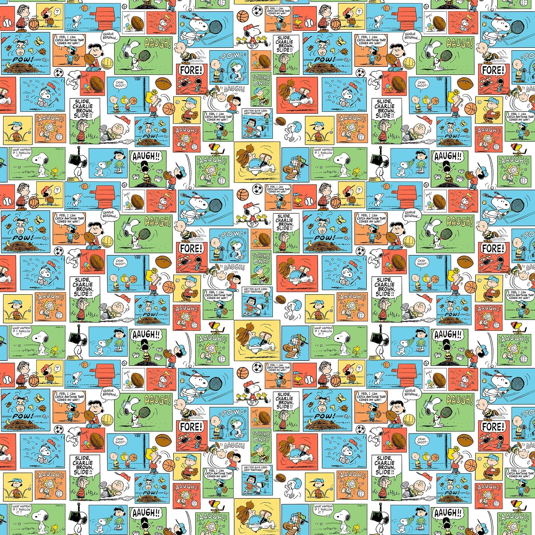 Peanuts | 10in Squares - 42pcs (TPEANUTS42 - 10) - Maple Leaf Quilting Company Ltd.