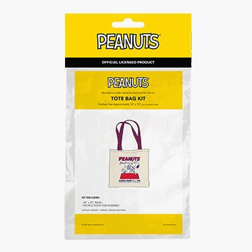 Peanuts - 24" x 43" Canvas Bag Panel (KTP1015 - 12) - Maple Leaf Quilting Company Ltd.