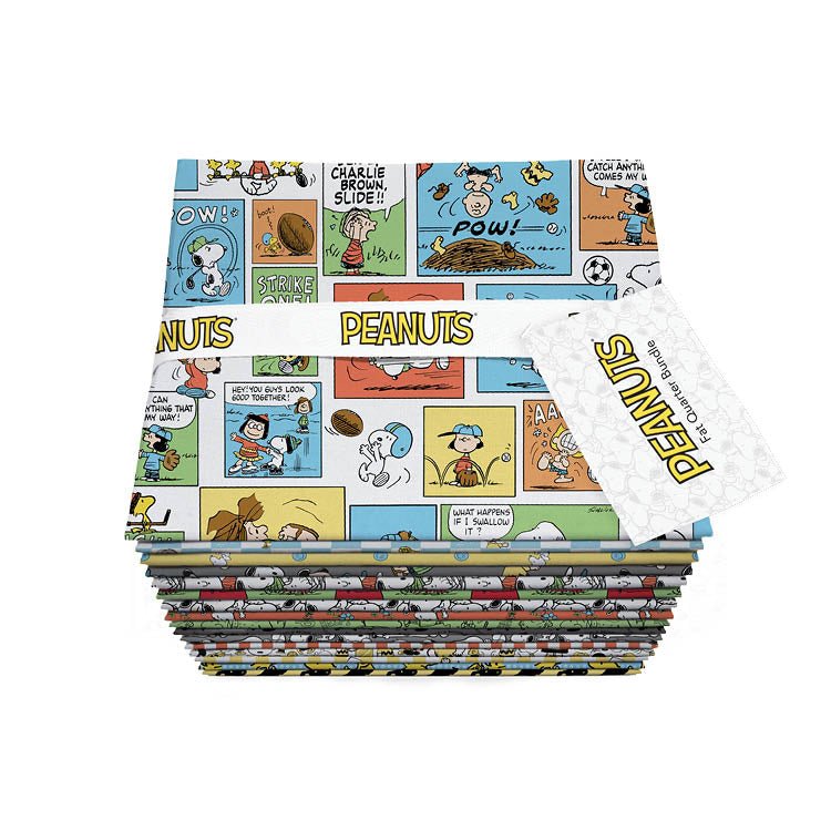 Peanuts Bundle | Fat Quarter Package 16pcs (FQPEANUTS16 - 10) - Maple Leaf Quilting Company Ltd.