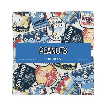 Peanuts Frosty Friends | 5in Squares - 42pcs (C2PEANUTS42 - 10) - Maple Leaf Quilting Company Ltd.