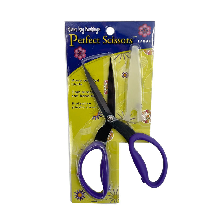 Perfect Scissors Purple 7 - 3/4in Large Micro - Serrated Non - Slip Blade  KKBPSL - Maple Leaf Quilting Company Ltd.