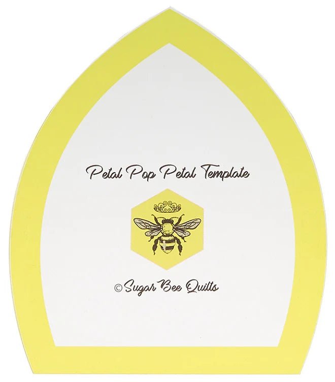Petal Pop Acrylic Template by Sugar Bee Quilts - Maple Leaf Quilting Company Ltd.