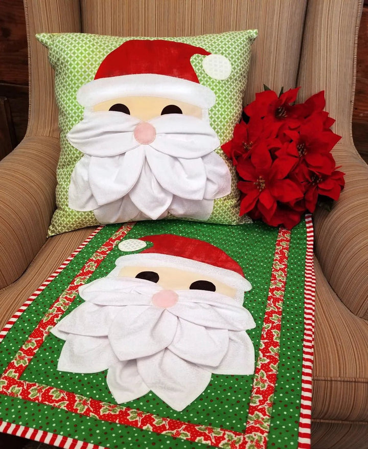 Petal Pop Santa Pattern by Sugar Bee Quilts (SBQ05) - Maple Leaf Quilting Company Ltd.